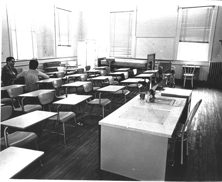 11 classroom.jpg - Western Piedmont Nursing lab at Old Central School.